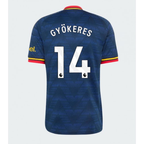 Arsenal Viktor Gyokeres #14 Vieraspaita 2026-27 Lyhythihainen